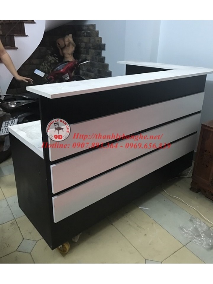 Thanh lý quầy văn phòng giá rẻ